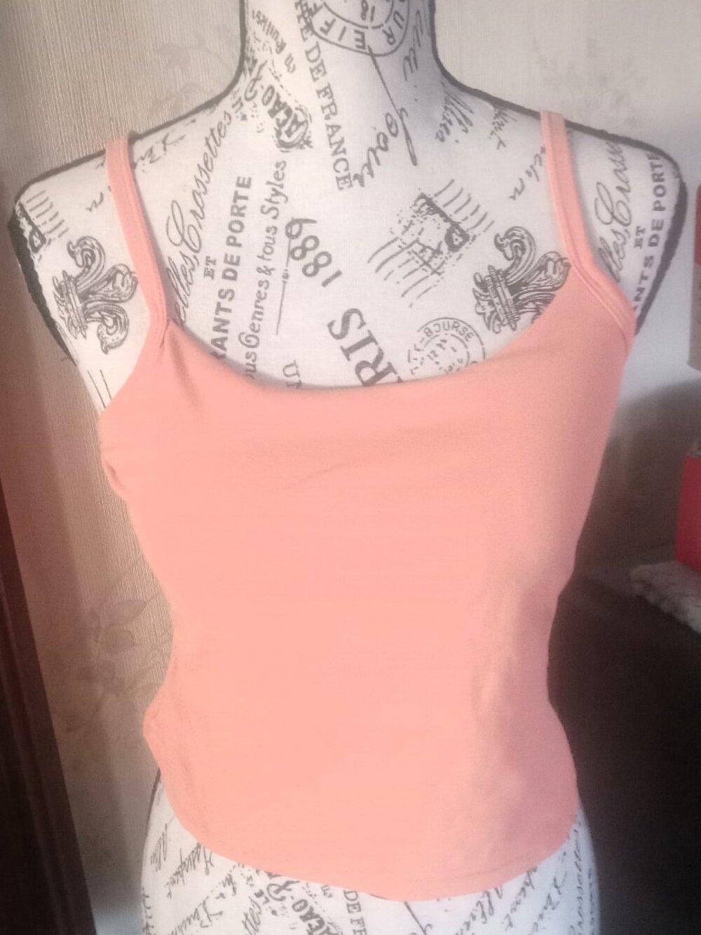 FLX Coral Travel / Leisure Athletic Camisole - Built-In Bra - Women's Size Small
